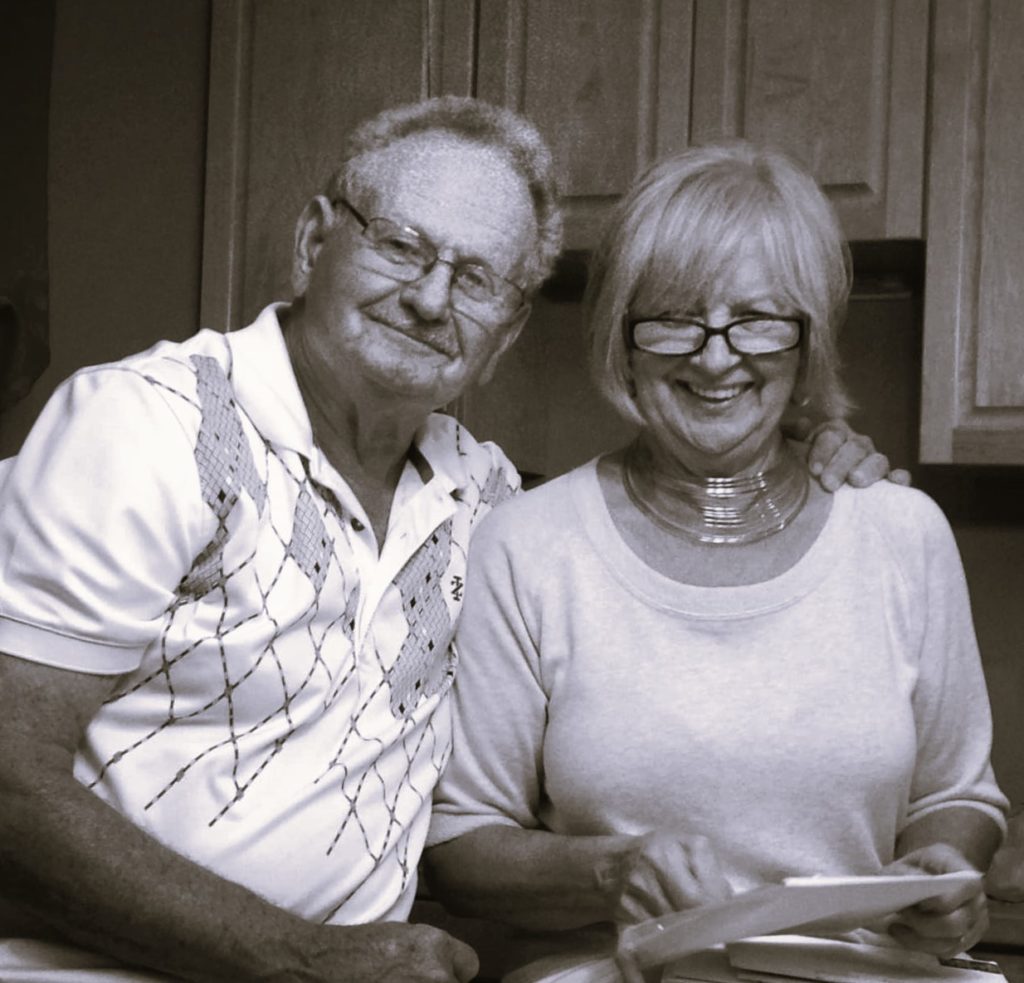 Elderly Couple Smiling
