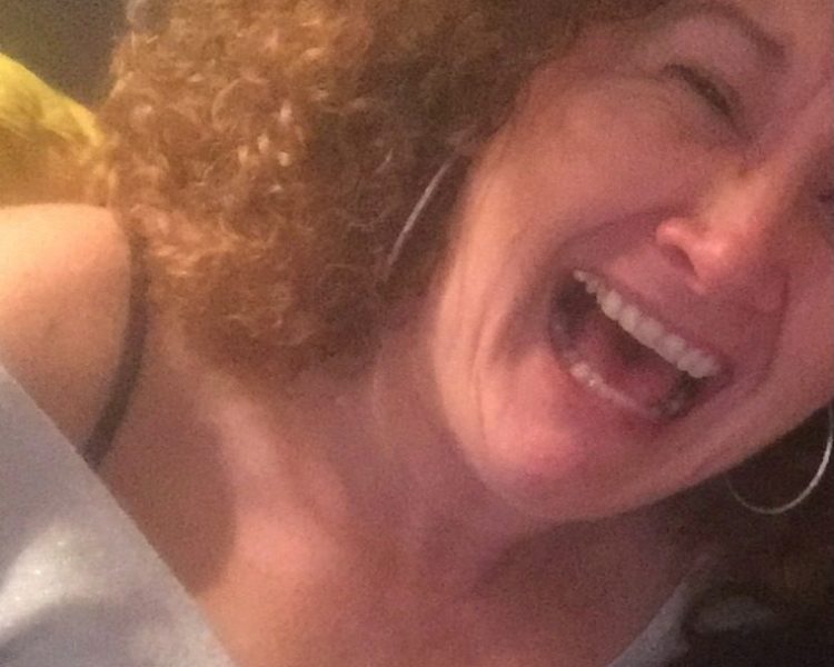 Me laughing close up