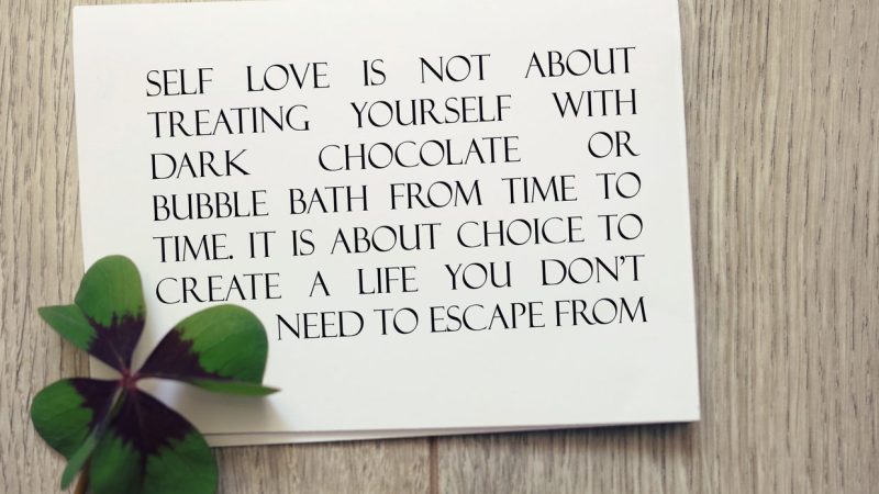 Inspiration Motivation quote for Woman Create a Life you Don't Need to Escape from